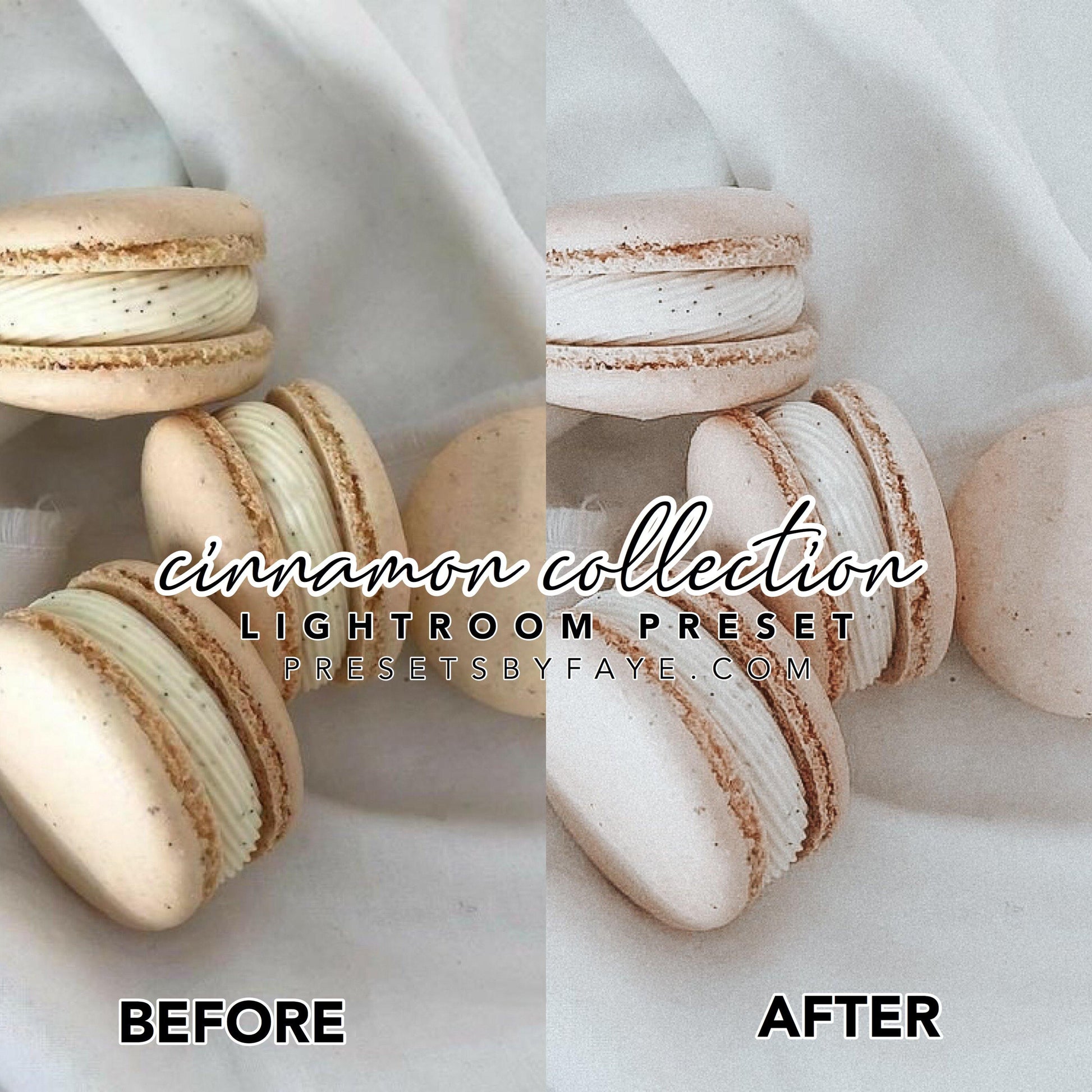 CINNAMON LIGHTROOM PRESETS - PresetsbyFaye