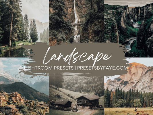 Landscape Travel Lightroom Presets